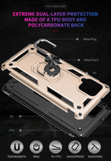 Samsung Galaxy A42      Military Armour Case    Gold