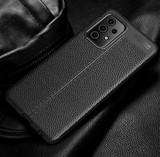 Samsung Galaxy A52s 5G      Leather Texture Case    Black