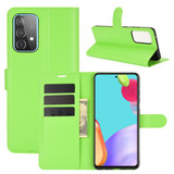 Samsung Galaxy A52      PU Wallet Case    Green