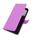Galaxy A52      Pu Wallet Case    [Purple]