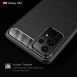 Samsung Galaxy A52s 5G      Carbon Fibre Case    Navy