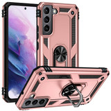 Samsung Galaxy S22+      Military Armour Ring Case    RoseGold