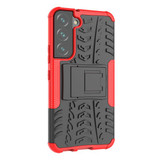Samsung Galaxy S22      Heavy Duty Case    Red