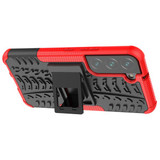 Samsung Galaxy S22      Heavy Duty Case    Red