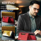 Samsung Galaxy S23      Magnetic Wallet    Red