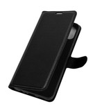Oppo A15      Pu Wallet Case    [Black]
