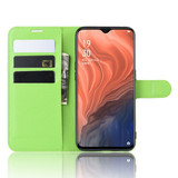 Oppo Reno Z      Pu Wallet Case    [Green]