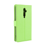 Oppo Reno2 Z      Pu Wallet Case    [Green]