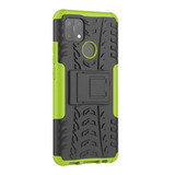 OPPO A15 Heavy Duty Case Green