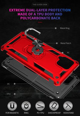 Samsung Galaxy A42      Military Armour Case    Red