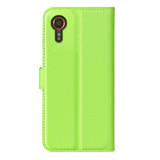 Galaxy Xcover 7      Pu Wallet Case    [Green]