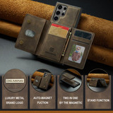 Samsung Galaxy S24Ultra      Magnetic Wallet    Coffee