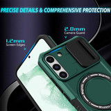 Samsung Galaxy S22+      Magsafe Sliding Cover Case    Teal