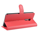 Oppo Reno 10Xzoom      Pu Wallet Case    [Red]