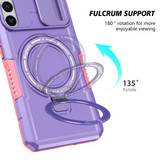 Samsung Galaxy S22+      Magsafe Sliding Cover Case    Purple