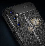 Samsung Galaxy A25 5G      Leather Texture Case    Navy