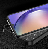Samsung Galaxy A15      Carbon Fibre Case    Black