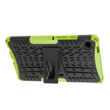 Samsung Galaxy Tab A9 X115    Heavy Duty Case    Green