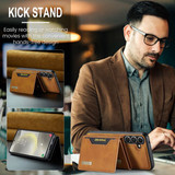 Samsung Galaxy S24      Magnetic Wallet    Brown