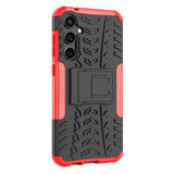 Samsung Galaxy S23 FE      Heavy Duty Case    Red