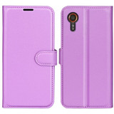 Galaxy Xcover 7      Pu Wallet Case    [Purple]