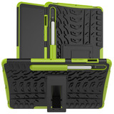 Samsung Galaxy Tab S9FE X510    Heavy Duty Case    Green