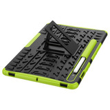 Samsung Galaxy Tab S9FE X510    Heavy Duty Case    Green