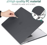 Apple MacBook Pro 13" (M2, 2022) A2338   Matte Hard Case    Black