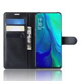 Oppo Reno 10Xzoom      Pu Wallet Case    [Black]