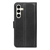 Galaxy S24+      Pu Wallet Case    [Black]
