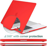 Apple MacBook Pro 13" (M2, 2022) A2338   Matte Hard Case    Red