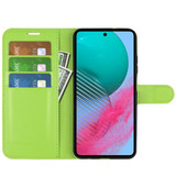 Galaxy M54 5G      Pu Wallet Case    [Green]