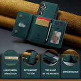 Samsung Galaxy S24+      Magnetic Wallet    Green