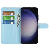 Galaxy S24      Pu Wallet Case    [Lightblue]