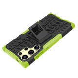 Samsung Galaxy S24Ultra      Heavy Duty Case    Green