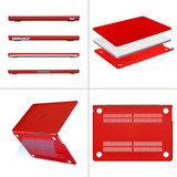 Apple MacBook Air 13" (M2, 2022) A2681   Matte Hard Case    Red