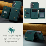 Samsung Galaxy S24      Magnetic Wallet    Green