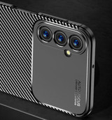 Samsung Galaxy A25 5G      Carbon Fibre Case    Black