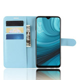 Oppo Ax7      Pu Wallet Case    [Lightblue]