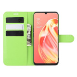 Oppo A91      Pu Wallet Case    [Green]