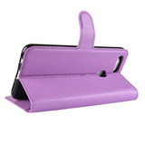 Oppo Ax7      Pu Wallet Case    [Purple]