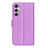 Galaxy A25 5G      Pu Wallet Case    [Purple]