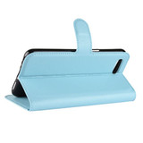 Oppo Ax5      Pu Wallet Case    [Lightblue]