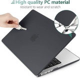 Apple MacBook Air 13" (M3, 2024) A3113   Matte Hard Case    Black