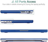 Apple MacBook Pro 16" (M3 Pro, 2023) A2991   Matte Hard Case    DarkBlue