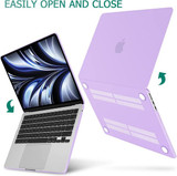 Apple MacBook Air 13" (M3, 2024) A3113   Matte Hard Case    Purple