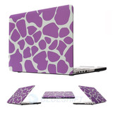 Apple MacBook Pro 15" Retina (2012-2015) A1398   Designer Hard Case      Purple Giraffe
