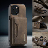 Apple iPhone 15 Plus Magnetic Wallet Coffee