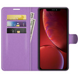 Iphone 14 Plus      Pu Wallet Case    [Purple]