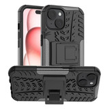 Apple iPhone 15 Heavy Duty Case Black